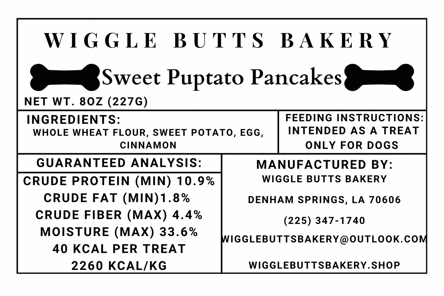 Sweet Puptato Pancakes