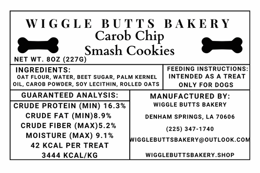 Carob Chip Smash Cookie